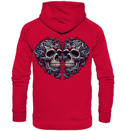 Heart Skull - Basic Unisex Hoodie - Level TenHoodies