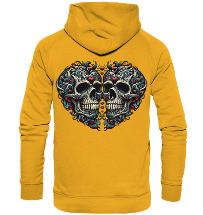 Heart Skull - Basic Unisex Hoodie - Level TenHoodies