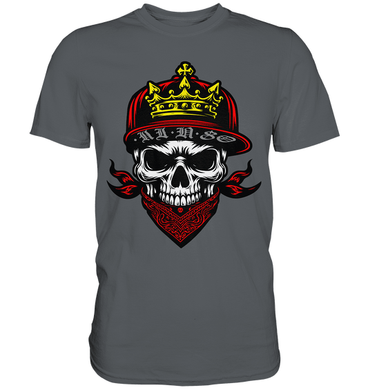 HipHop Skull - Premium Shirt - Level TenUnisex-Shirts