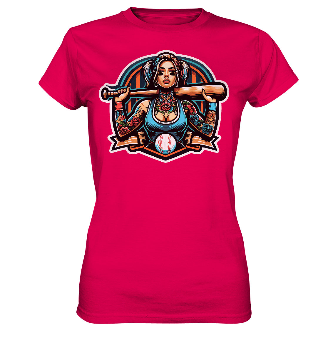 Homerun - Ladies Premium Shirt - Level TenLady-Shirts