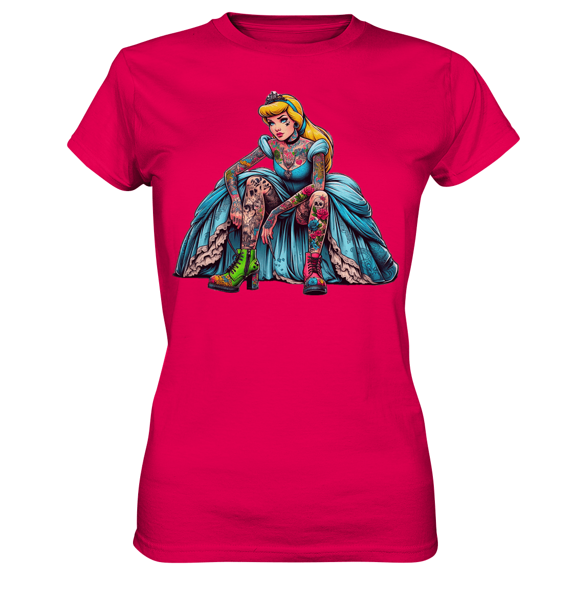 InkedCinda - Ladies Premium Shirt - Level TenLady - Shirts