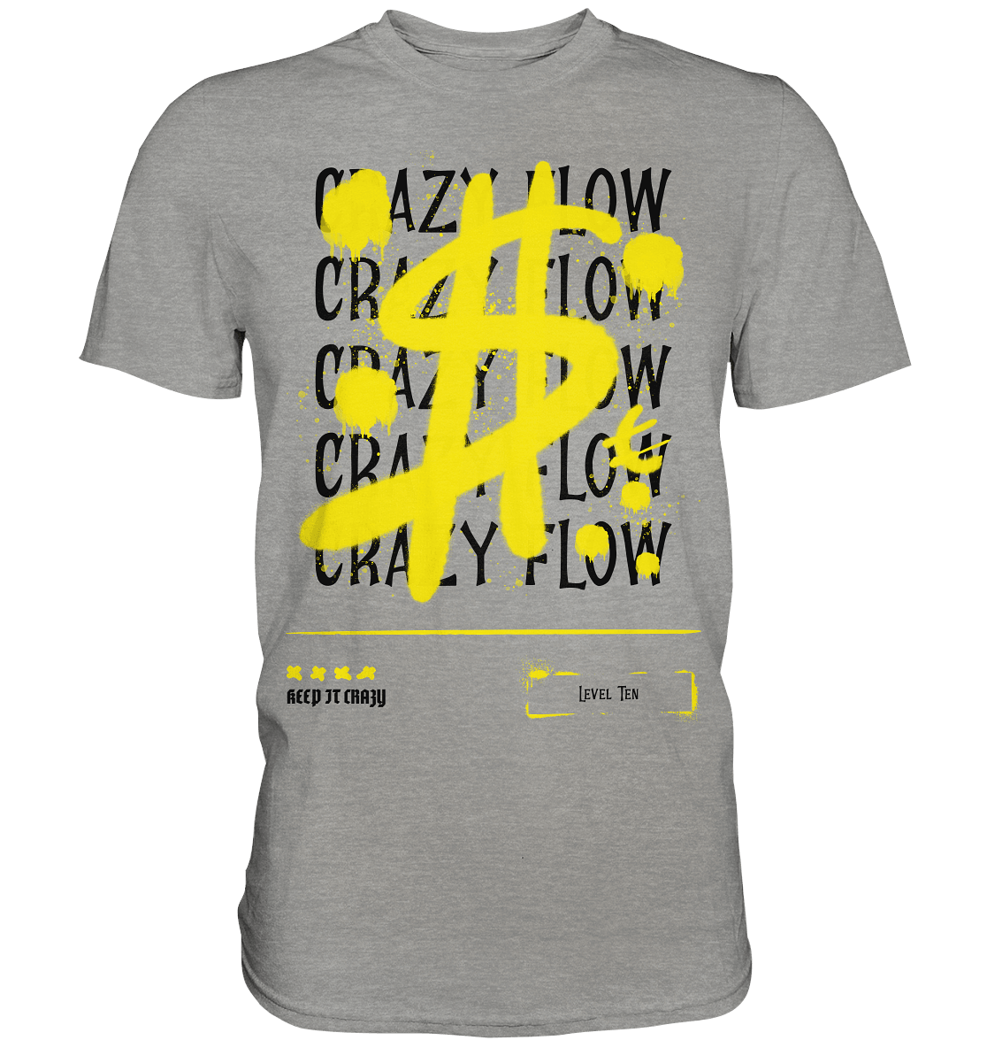 Keep Crazy - Premium Shirt - Level TenUnisex-Shirts