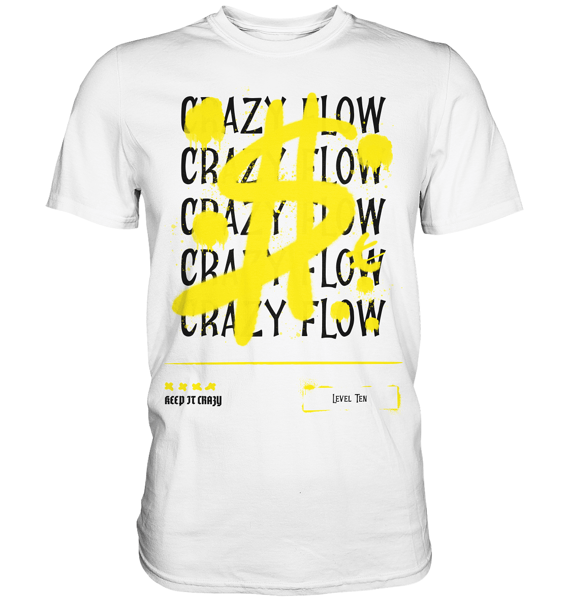 Keep Crazy - Premium Shirt - Level TenUnisex-Shirts