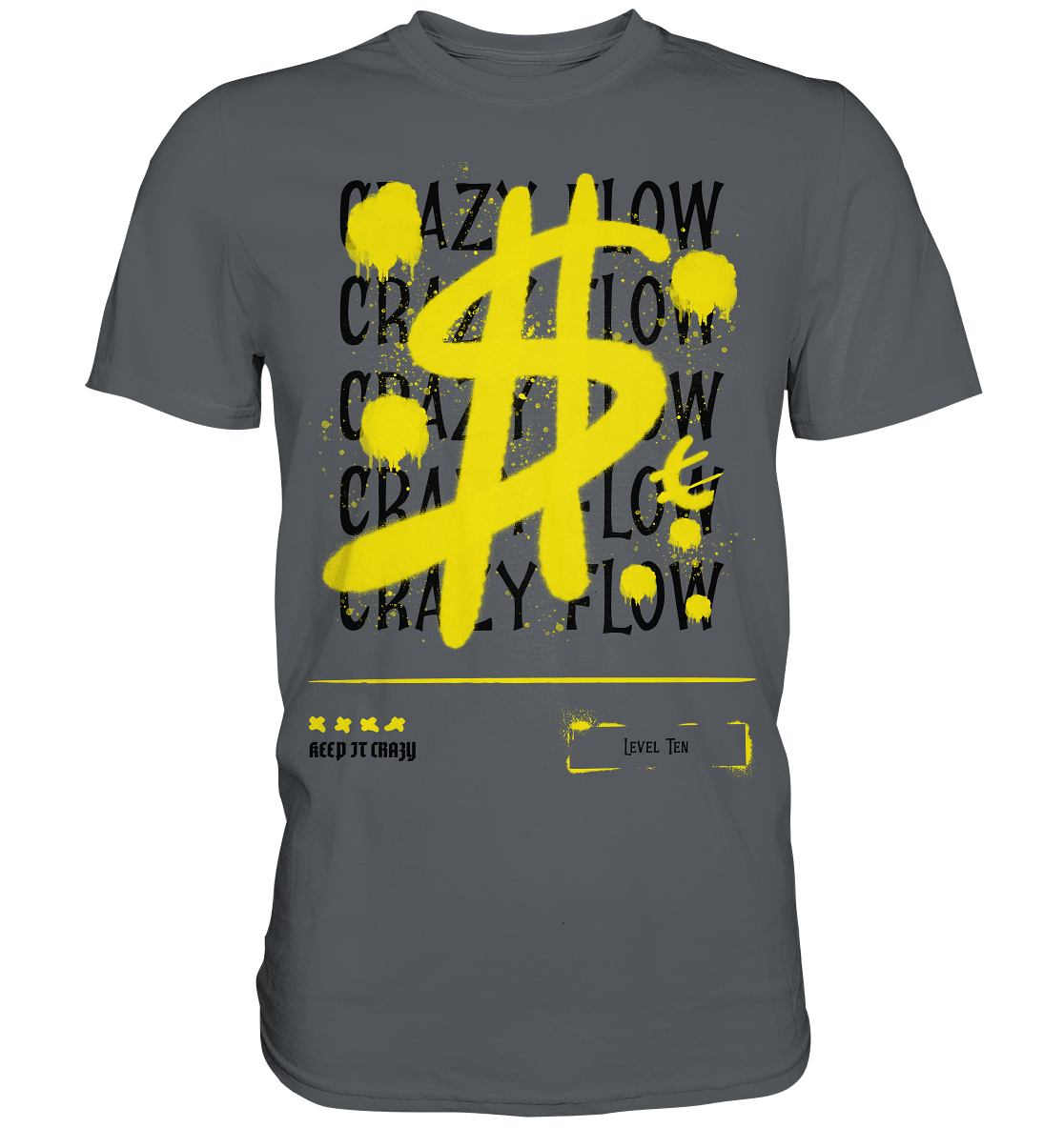 Keep Crazy - Premium Shirt - Level TenUnisex-Shirts