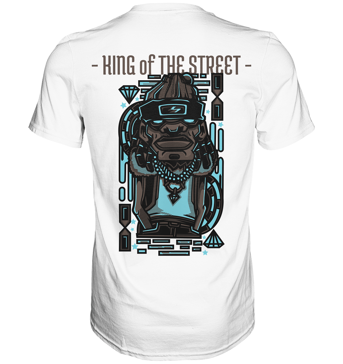 King of the Street II - BACKPRINT - Premium Shirt - Level TenUnisex - Shirts