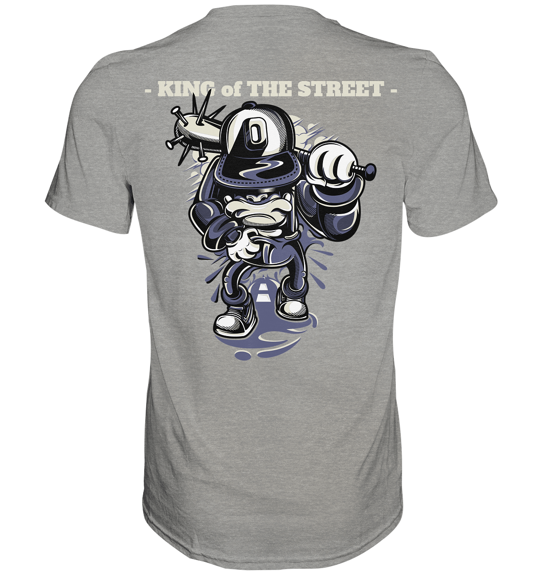 King of the Street IV - BACKPRINT - Premium Shirt - Level TenUnisex - Shirts