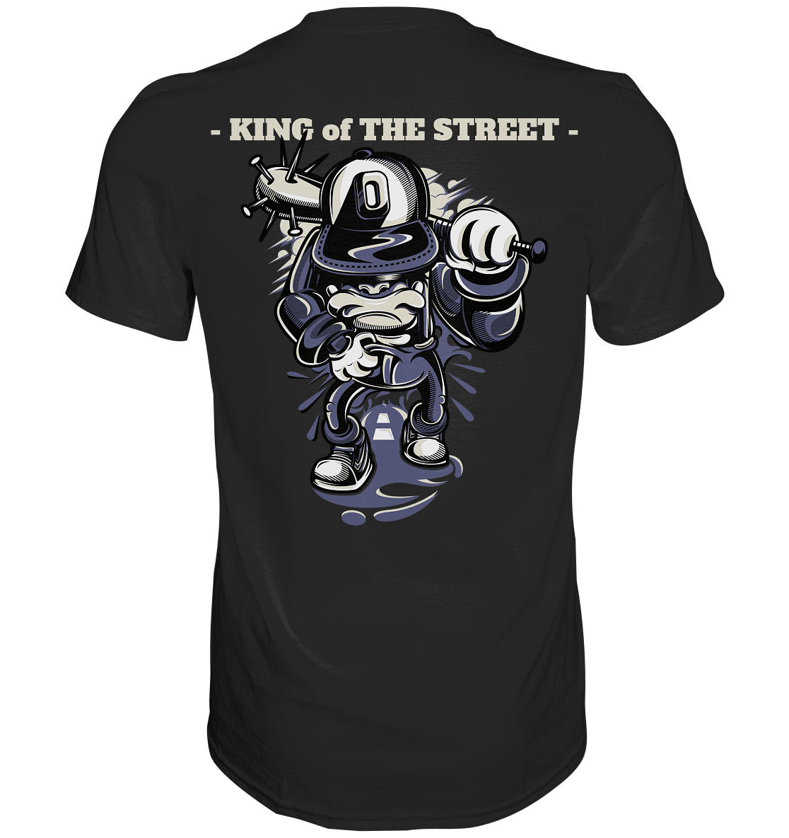 King of the Street IV - BACKPRINT - Premium Shirt - Level TenUnisex - Shirts