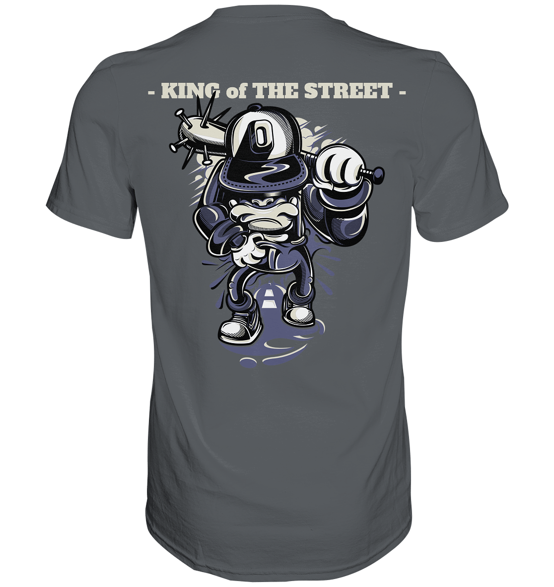 King of the Street IV - BACKPRINT - Premium Shirt - Level TenUnisex - Shirts