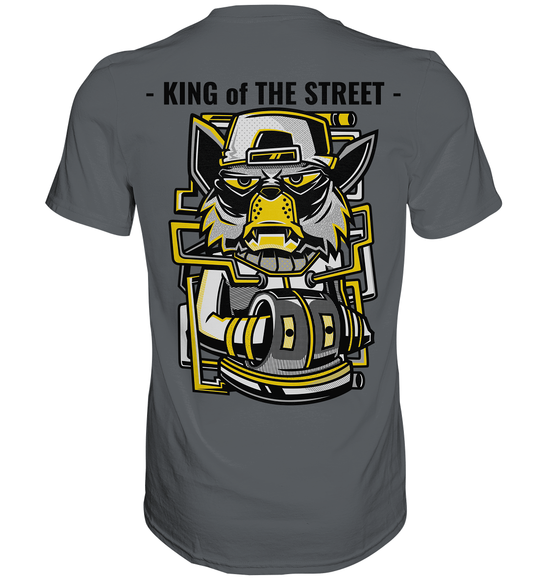 King of the Street V - BACKPRINT - Premium Shirt - Level TenUnisex - Shirts