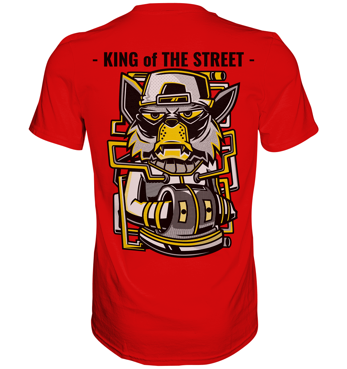 King of the Street V - BACKPRINT - Premium Shirt - Level TenUnisex - Shirts