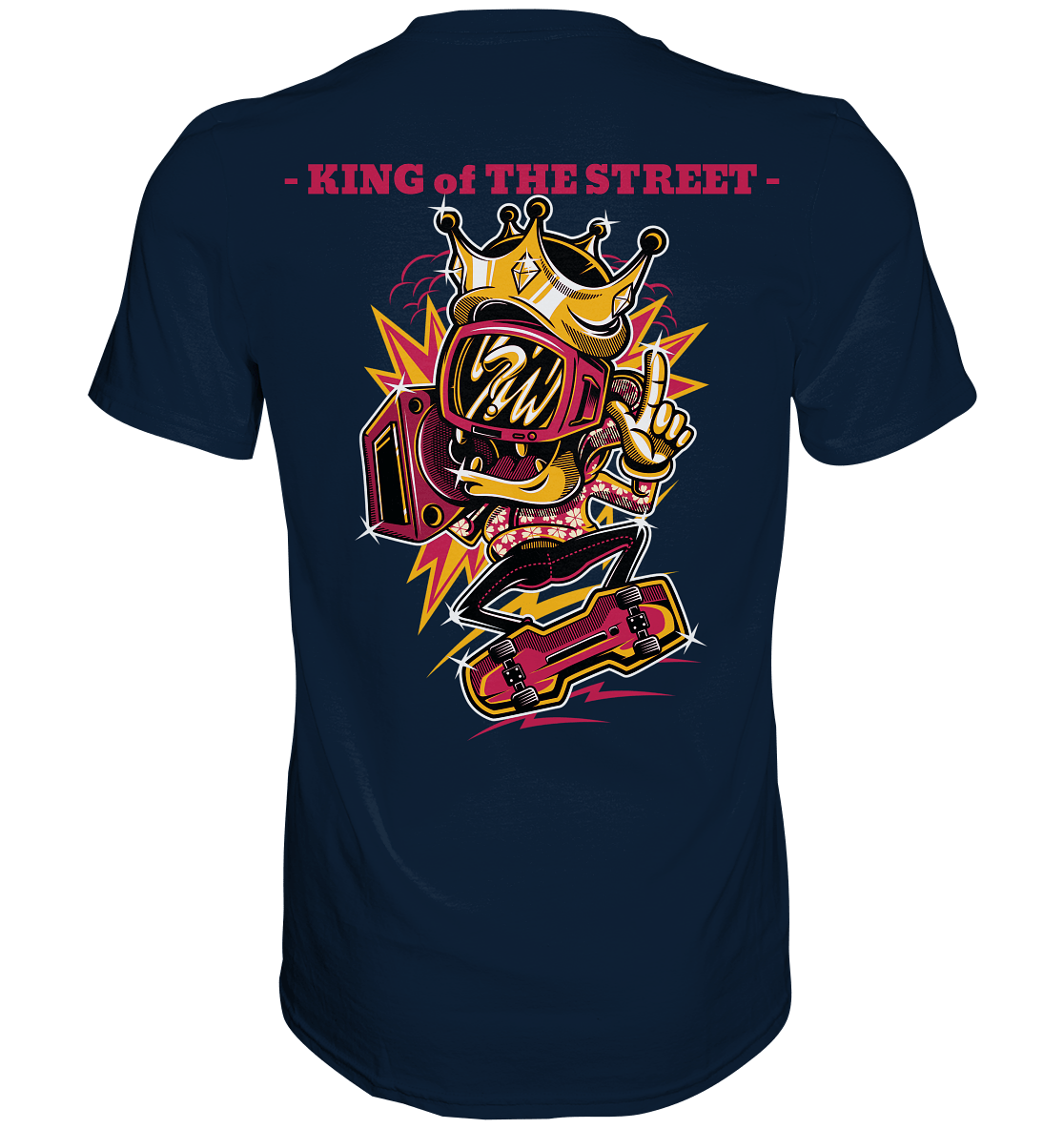 King of the Street VII - BACKPRINT - Premium Shirt - Level TenUnisex - Shirts