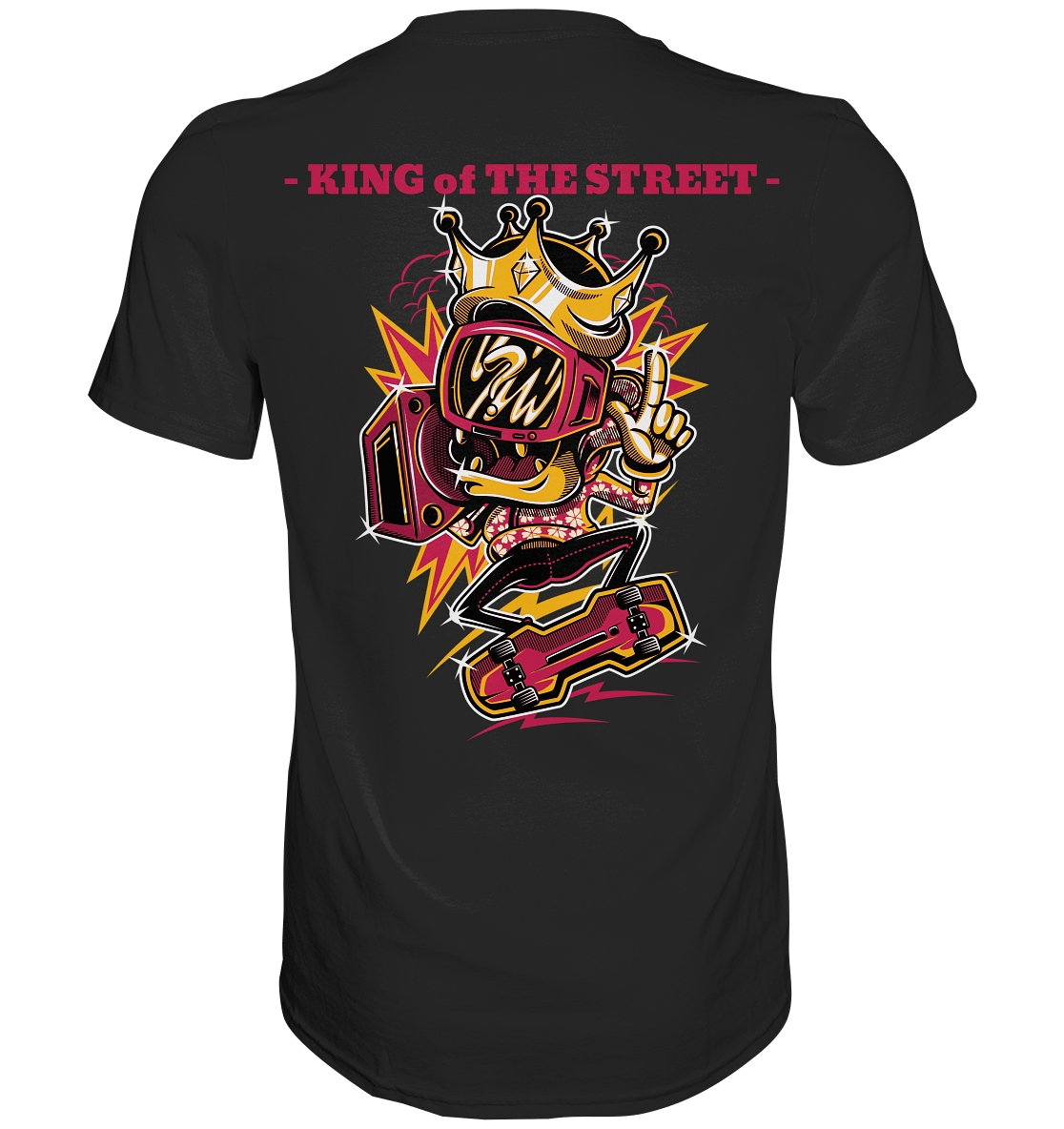 King of the Street VII - BACKPRINT - Premium Shirt - Level TenUnisex - Shirts