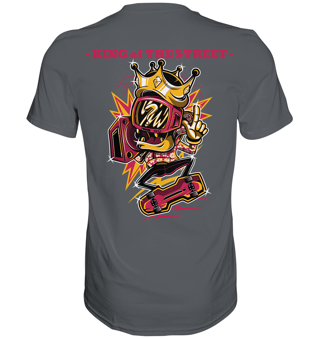 King of the Street VII - BACKPRINT - Premium Shirt - Level TenUnisex - Shirts