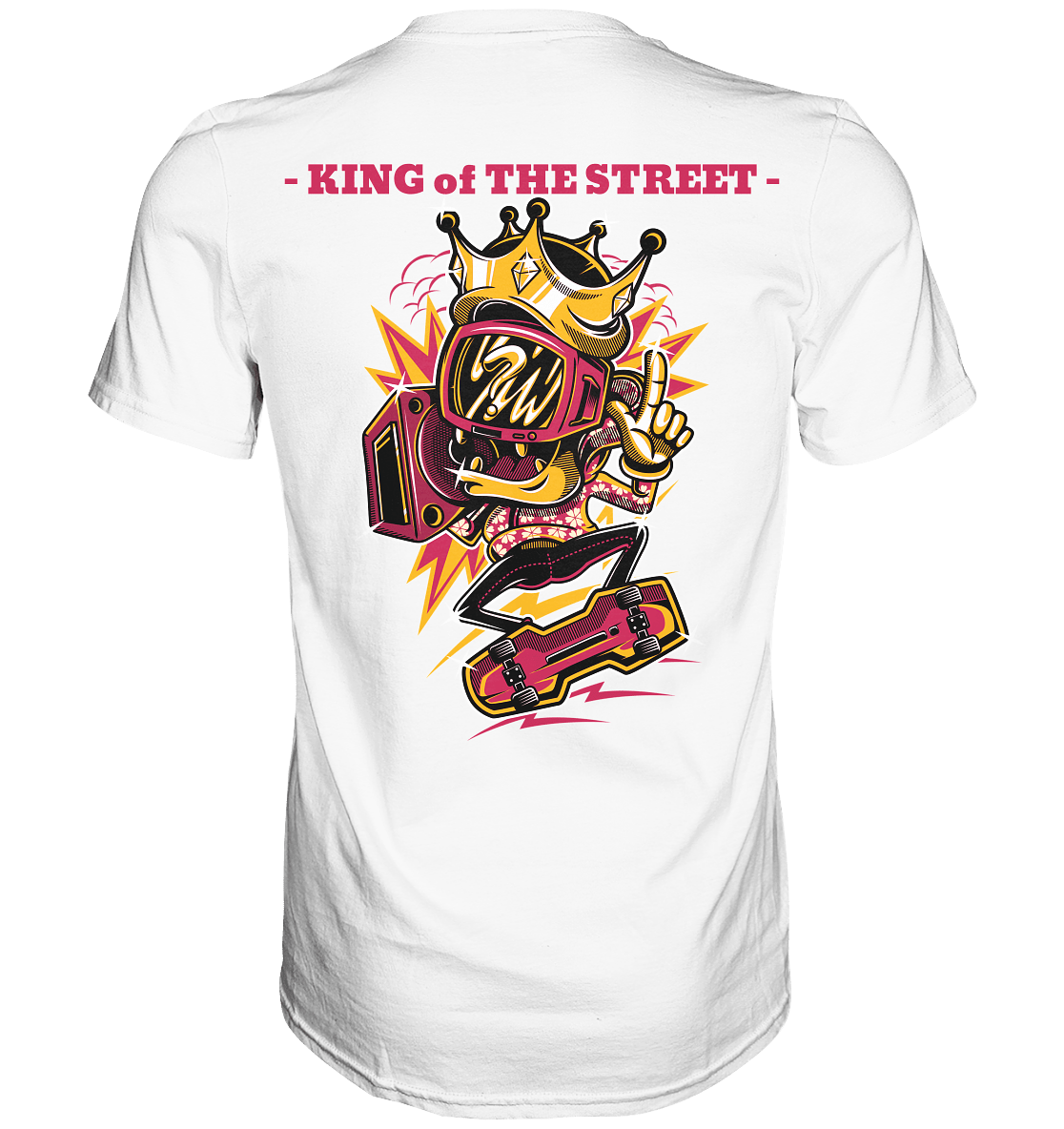 King of the Street VII - BACKPRINT - Premium Shirt - Level TenUnisex - Shirts