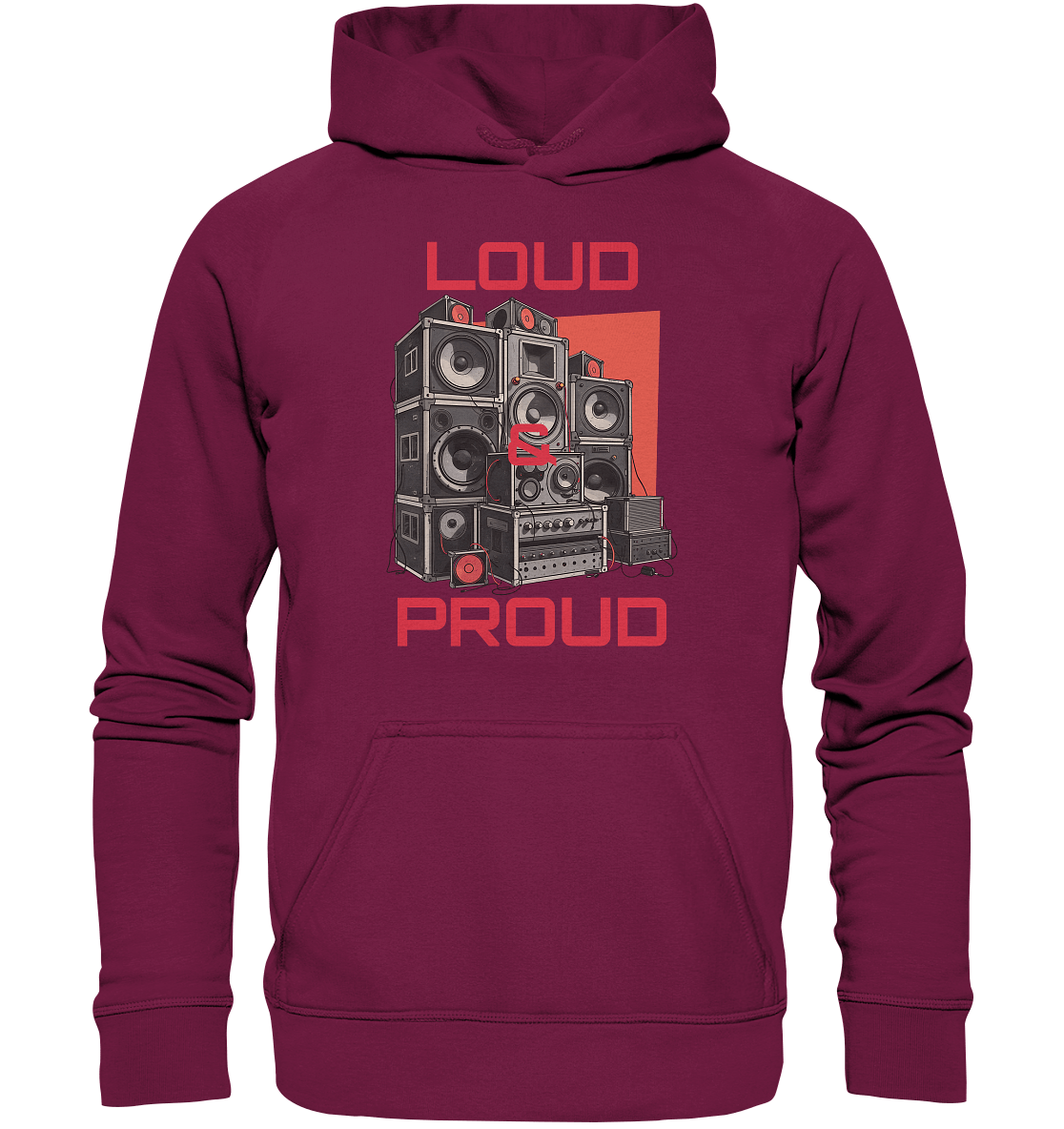 Loud & Proud - Basic Unisex Hoodie - Level TenHoodies