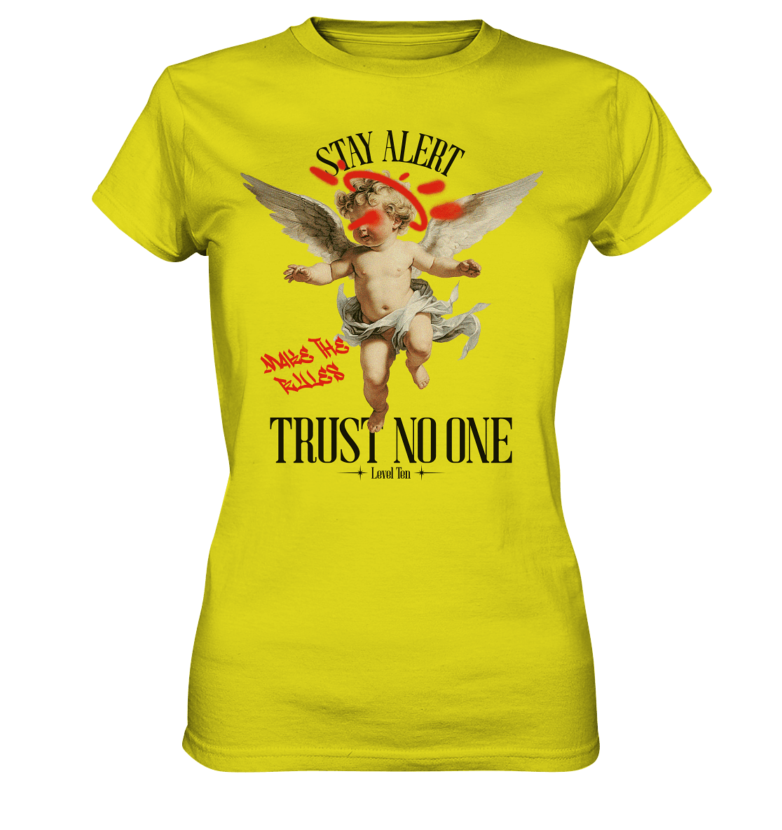 No Trust II - Ladies Premium Shirt - Level TenLady-Shirts