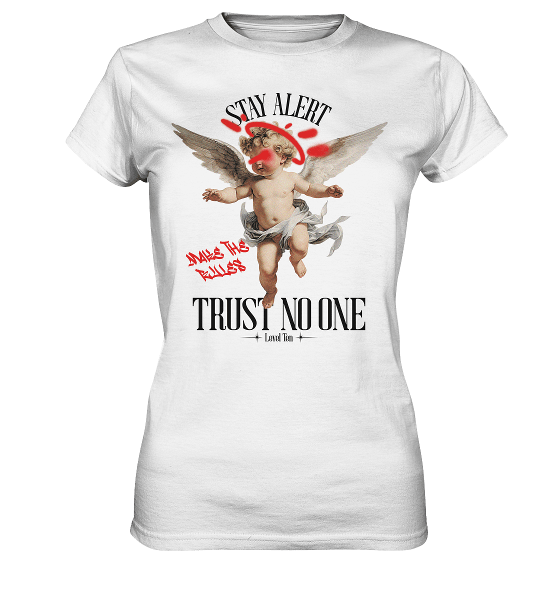 No Trust II - Ladies Premium Shirt - Level TenLady-Shirts