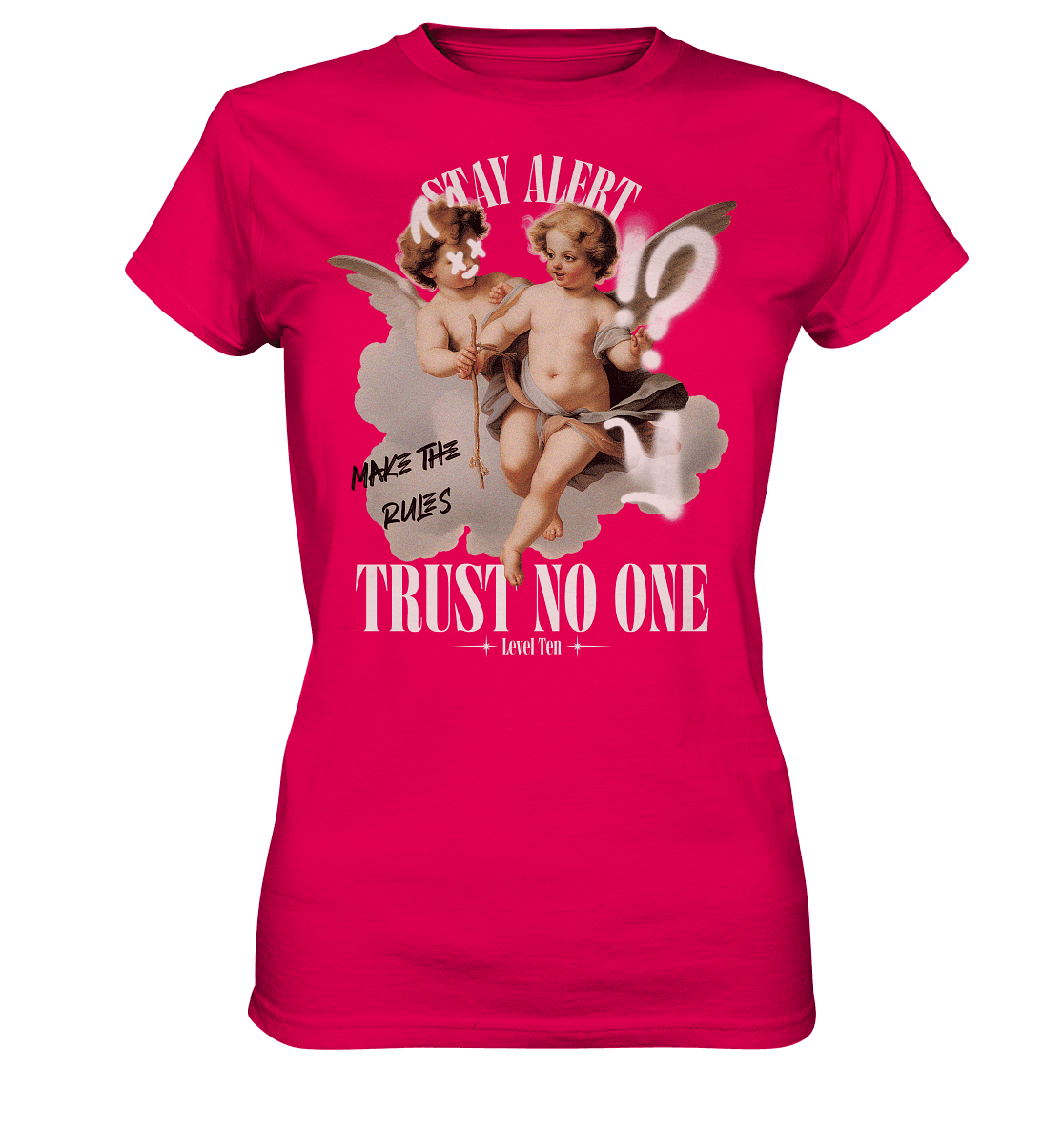 No Trust - Ladies Premium Shirt - Level TenLady-Shirts