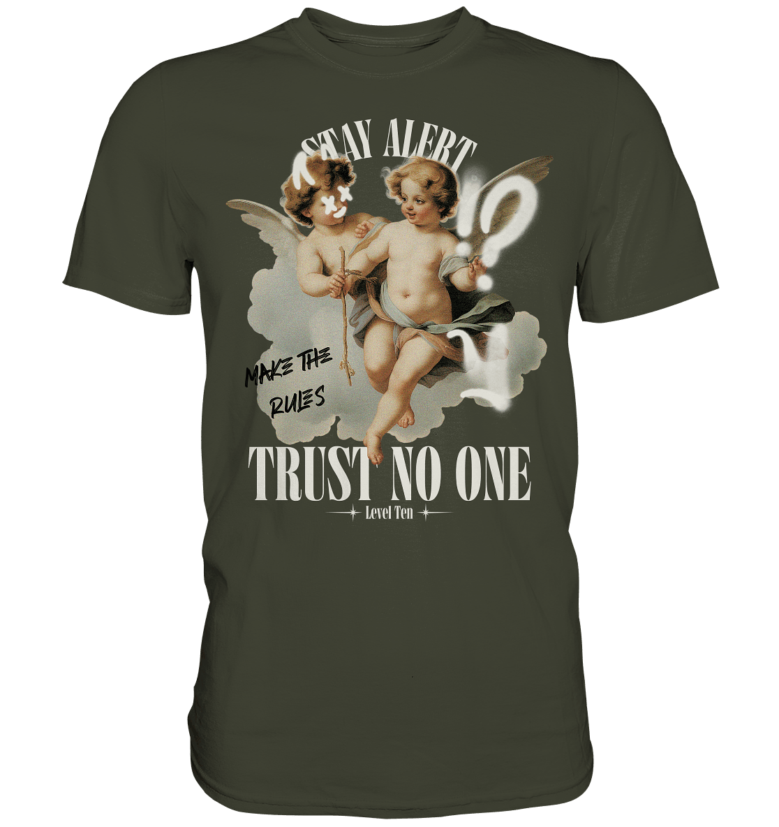 No Trust - Premium Shirt - Level TenUnisex-Shirts