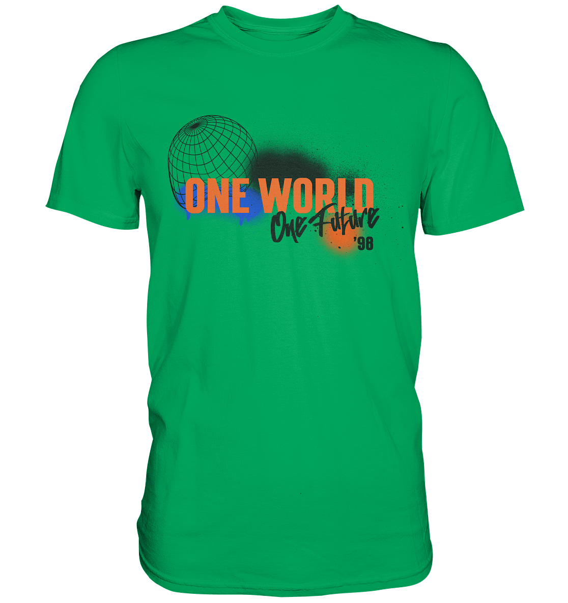 One World, One Future - Premium Shirt - Level TenUnisex-Shirts