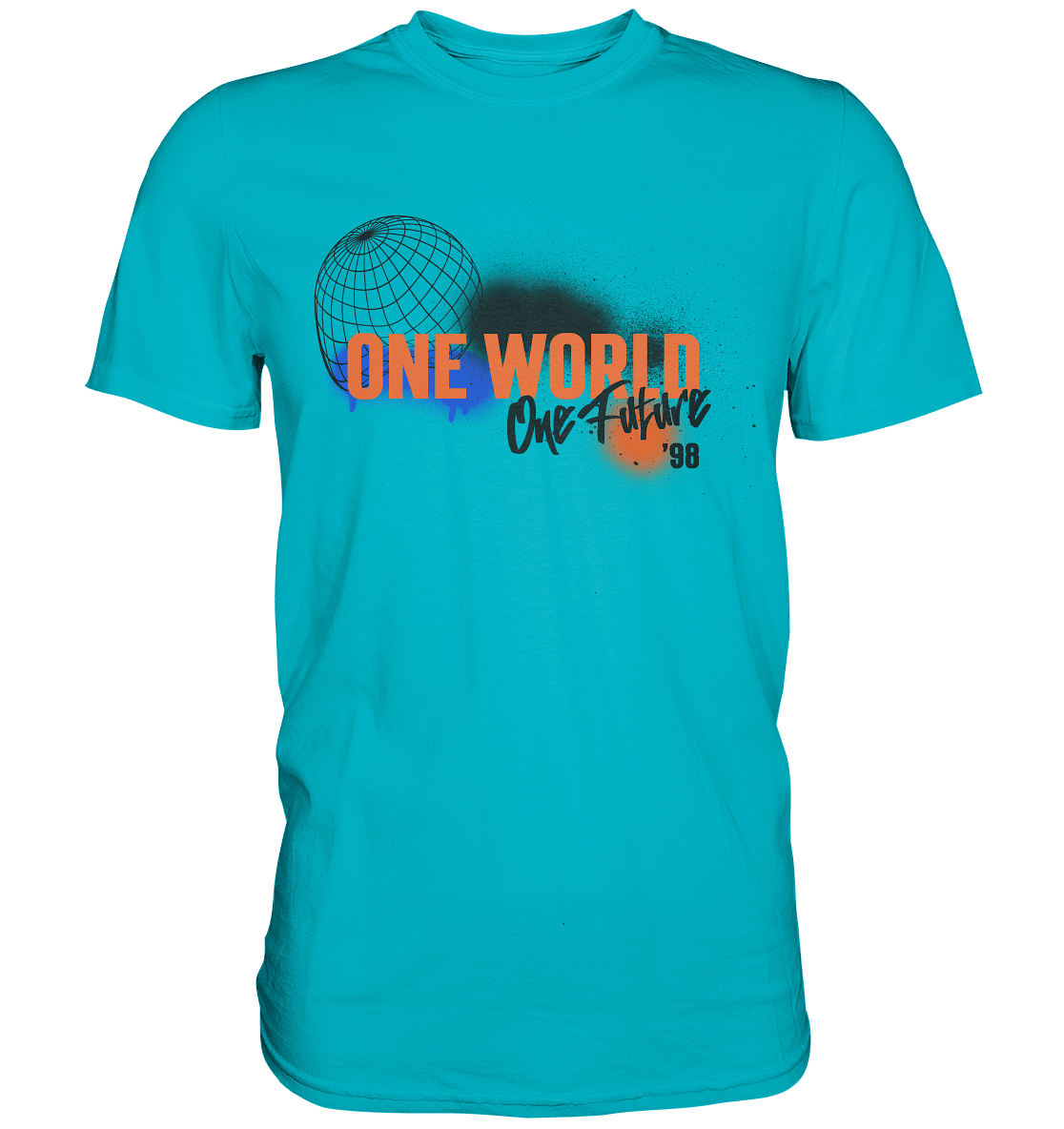 One World, One Future - Premium Shirt - Level TenUnisex-Shirts