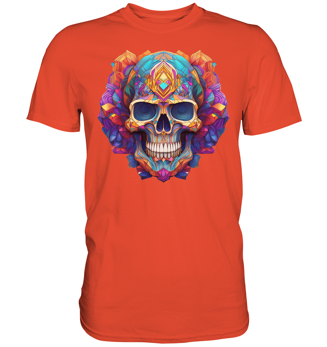 Psychedelic Skull - Premium Shirt - Level TenUnisex - Shirts