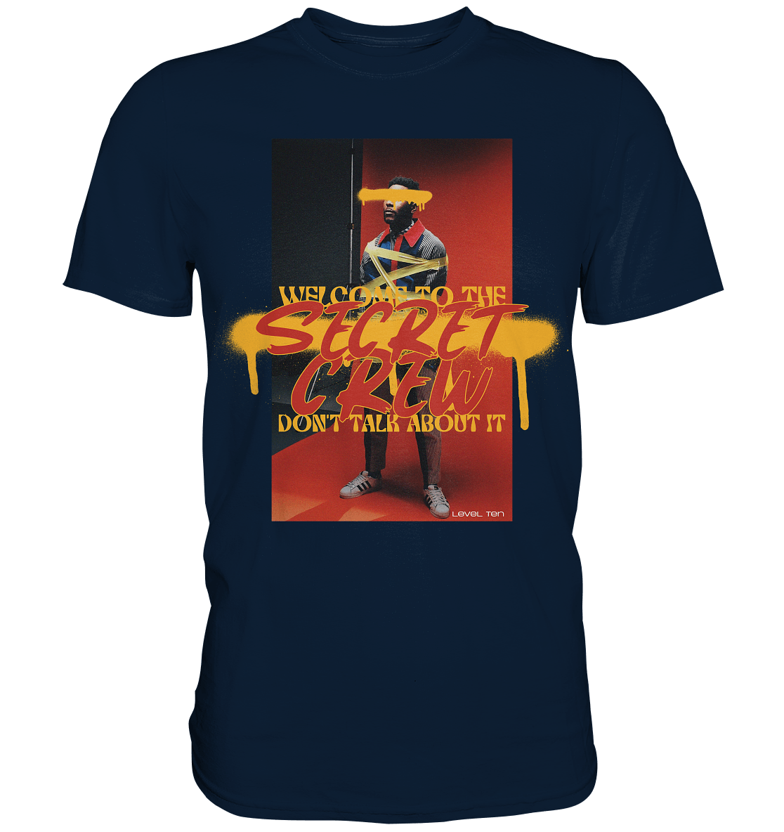 Secret Crew II - Premium Shirt - Level TenUnisex-Shirts