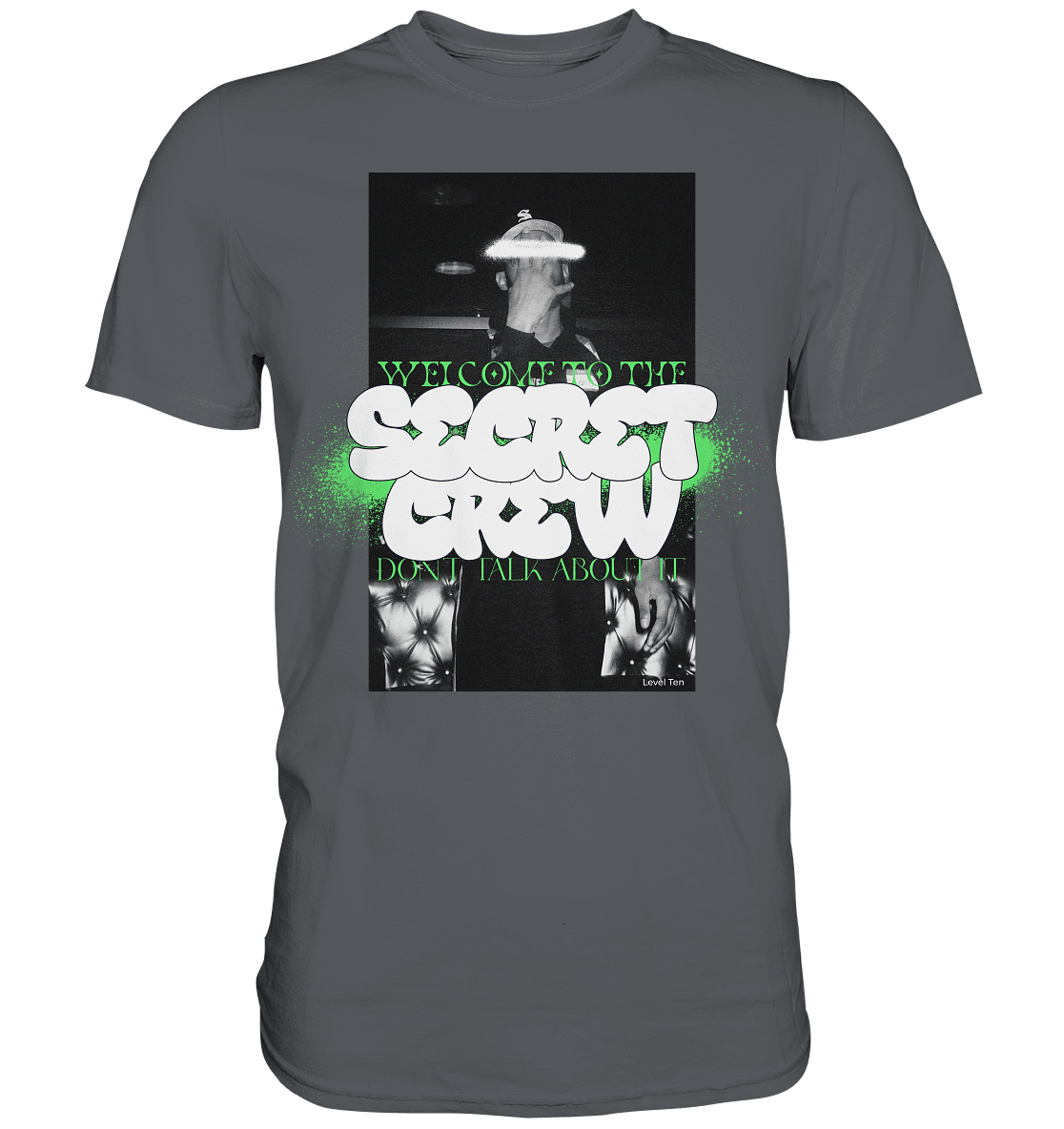 Secret Crew IV - Premium Shirt - Level TenUnisex-Shirts