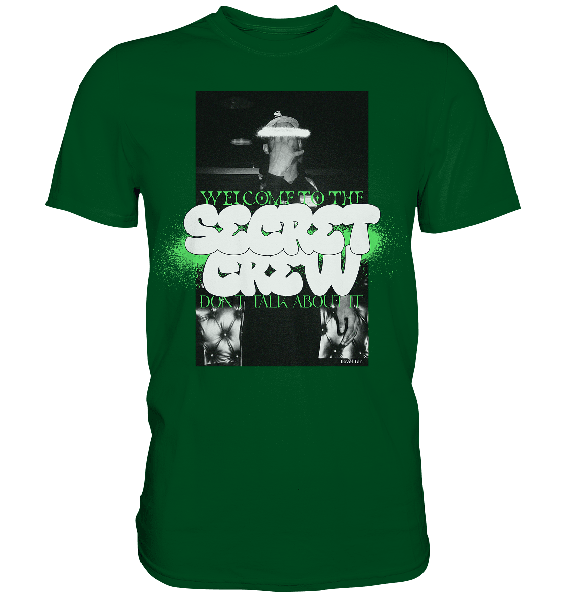 Secret Crew IV - Premium Shirt - Level TenUnisex-Shirts