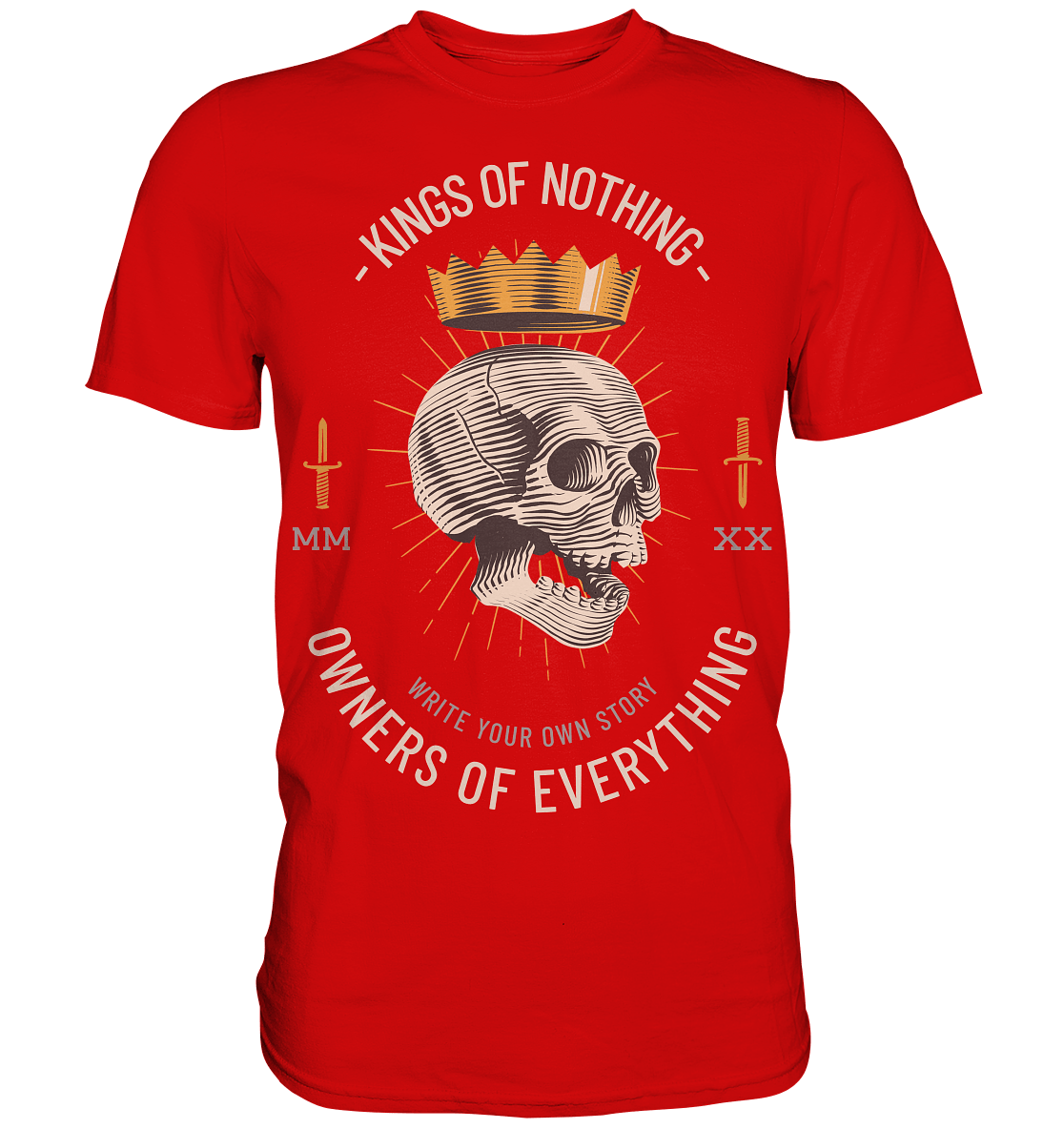 Skull KING - Premium Shirt - Level TenUnisex - Shirts