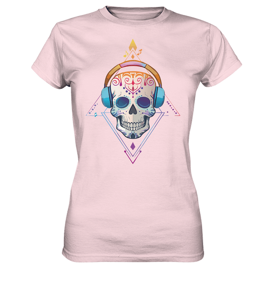 Skull MUSIC - Ladies Premium Shirt - Level TenLady - Shirts