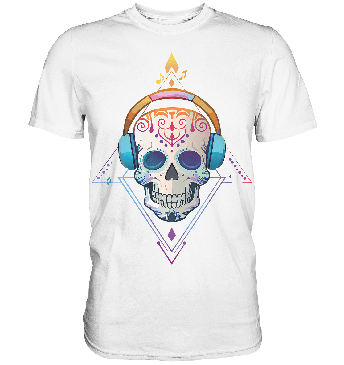 Skull MUSIC - Premium Shirt - Level TenUnisex - Shirts