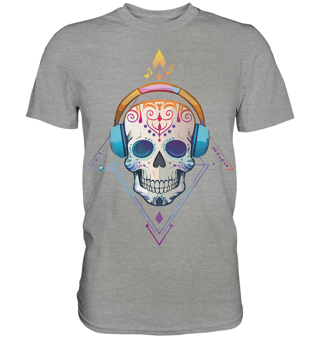 Skull MUSIC - Premium Shirt - Level TenUnisex - Shirts