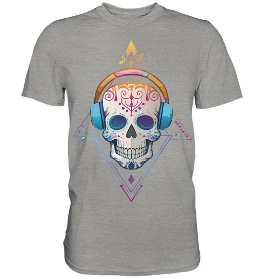 Skull MUSIC - Premium Shirt - Level TenUnisex - Shirts