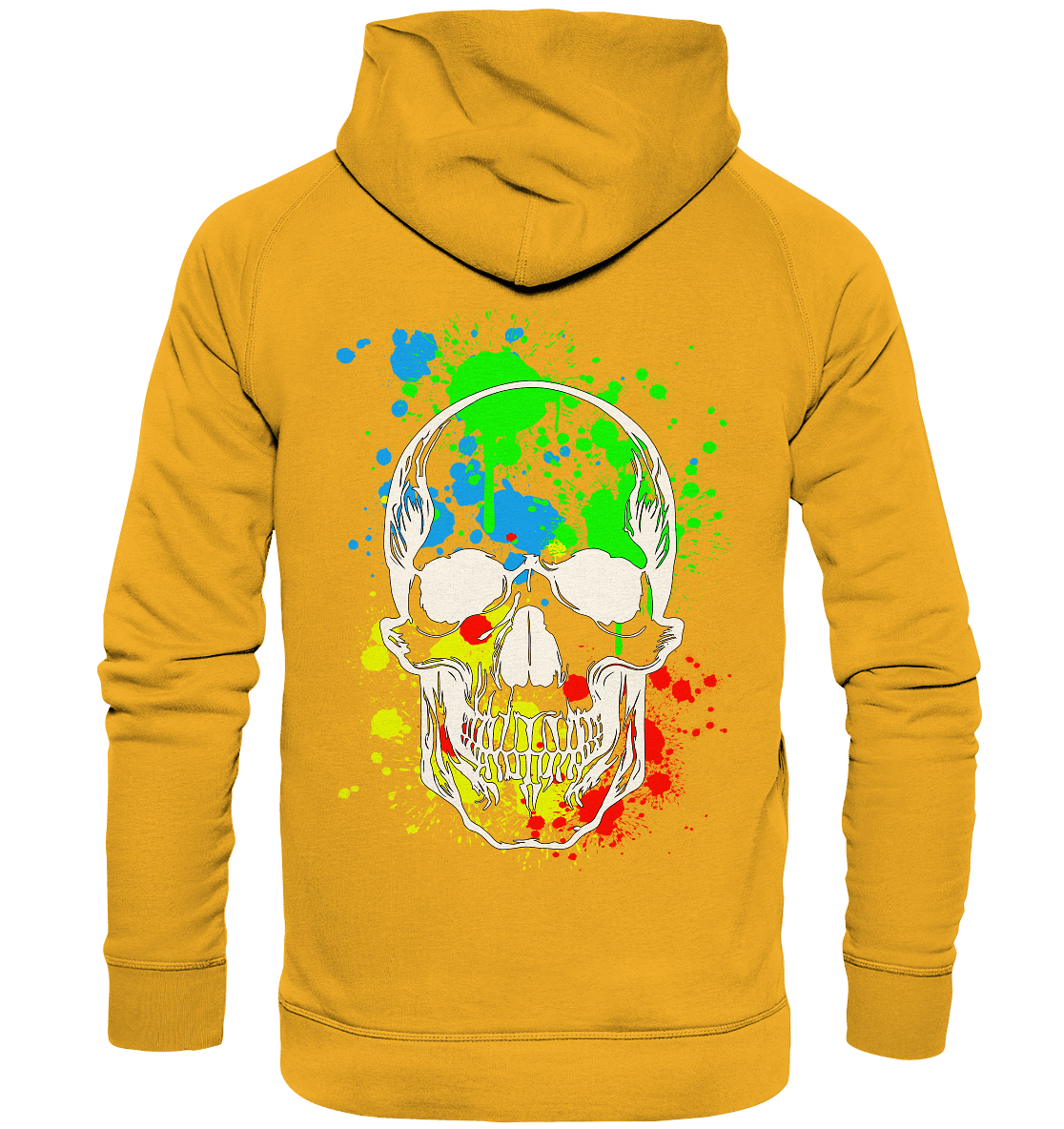 Skull White - Basic Unisex Hoodie - Level TenHoodies