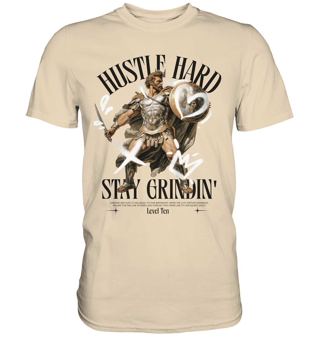 Stay Grindin' - Premium Shirt - Level TenUnisex-Shirts