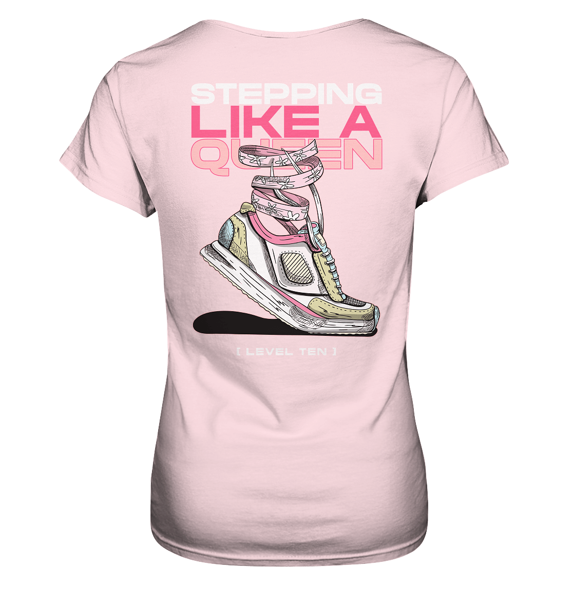 STEP IV - BACKRPINT - Ladies Premium Shirt - Level TenLady-Shirts