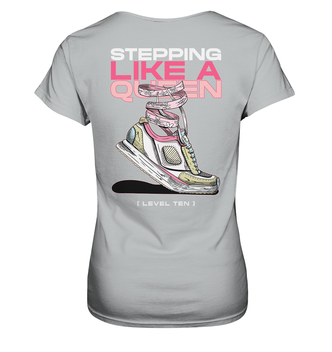 STEP IV - BACKRPINT - Ladies Premium Shirt - Level TenLady-Shirts